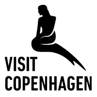 Visit Copenhagen logo, with copenhagen luggage service