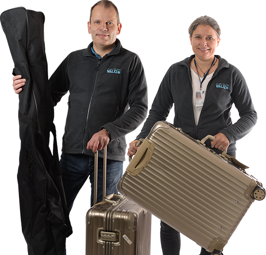 The two owners of Copenhagen Luggage & Porter Service