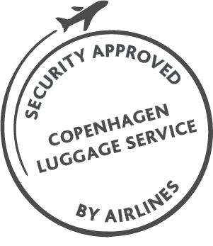 Copenhagen Luggage Service is security approvd